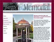 Knoxville 911 Memorial presentation & Artist Website: Graphic design, logo design and site programming by Averra Media. Project includes interactive website components with companion CD-ROM programmed in Flash.